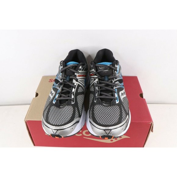 New Saucony Omni 14 Gym Jogging Running Shoes Sneakers Silver Blue main image 8